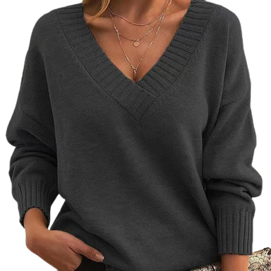 Mila – Women’s Chic V-Neck Sweater