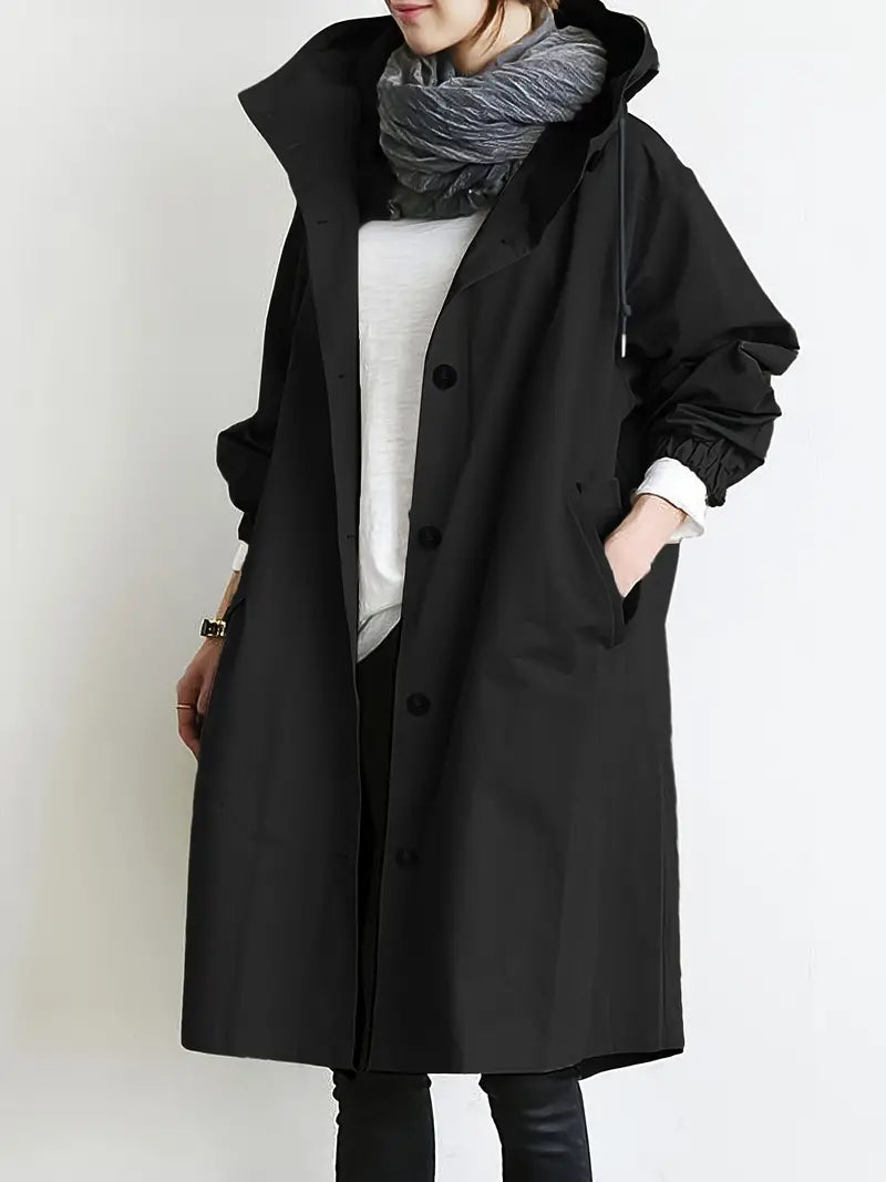 Lena – Women’s Waterproof Hooded Rain Jacket