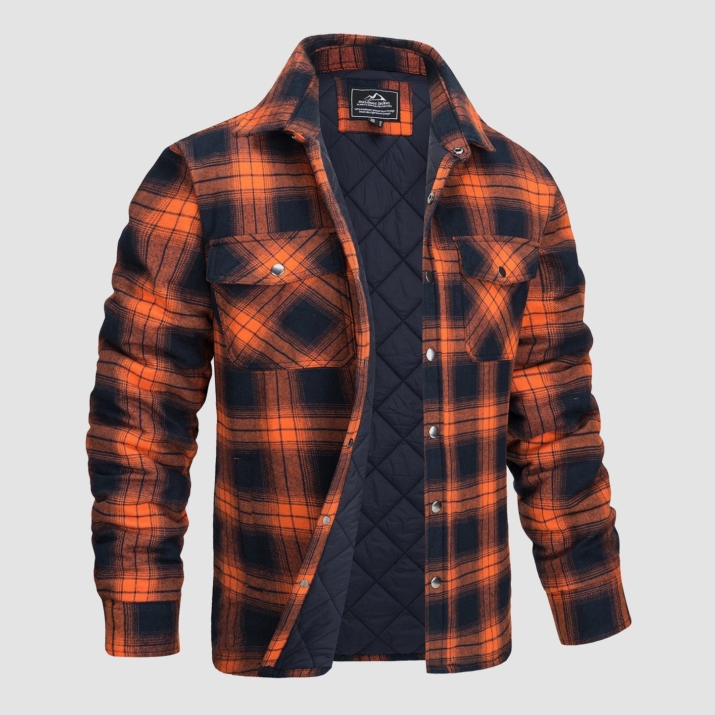 Dylan – Men’s Thick Flannel Shirt – Casual Everyday Style