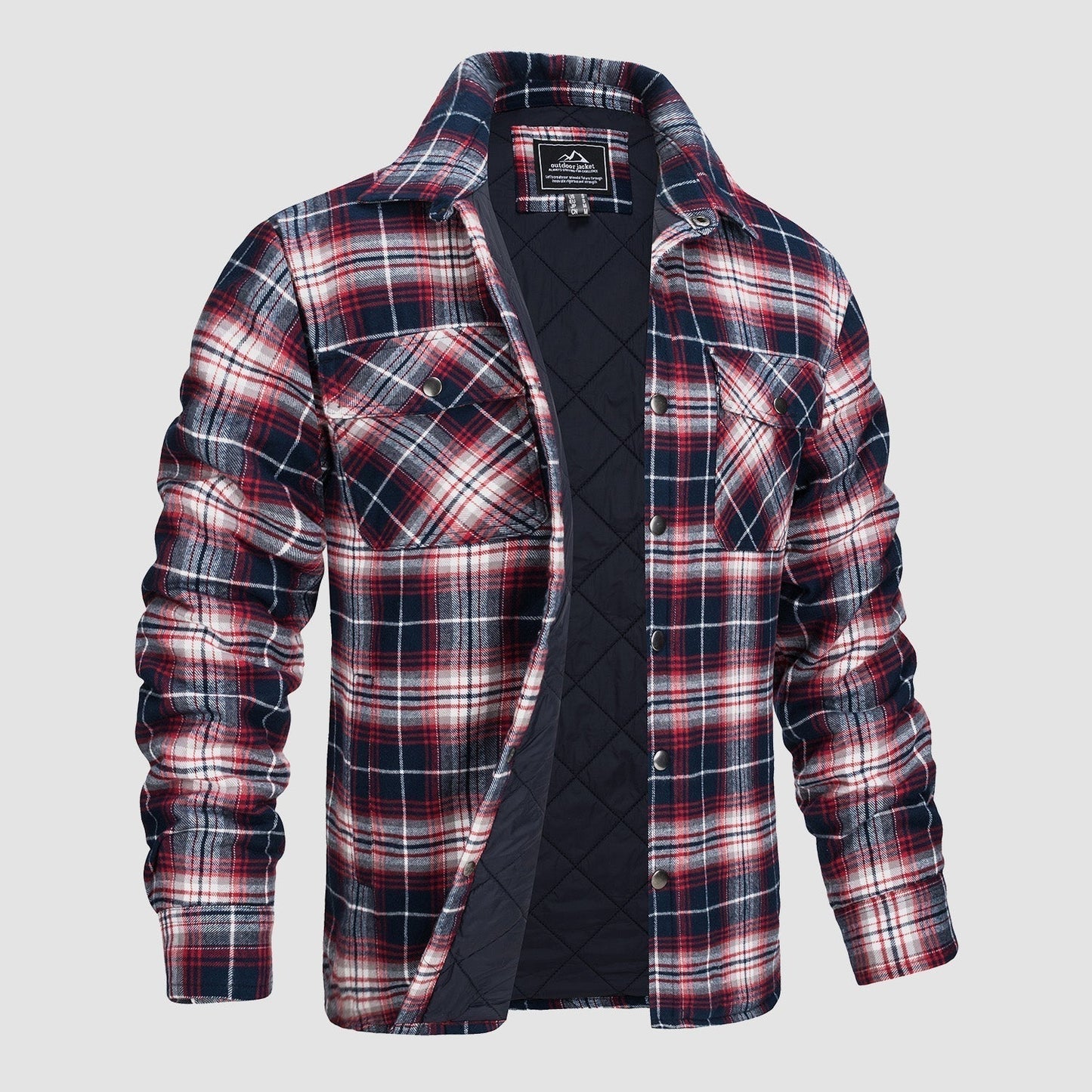 Dylan – Men’s Thick Flannel Shirt – Casual Everyday Style