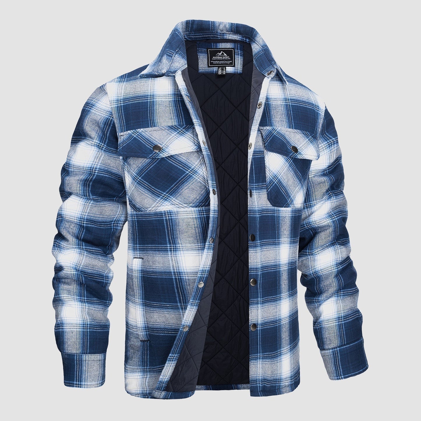 Dylan – Men’s Thick Flannel Shirt – Casual Everyday Style