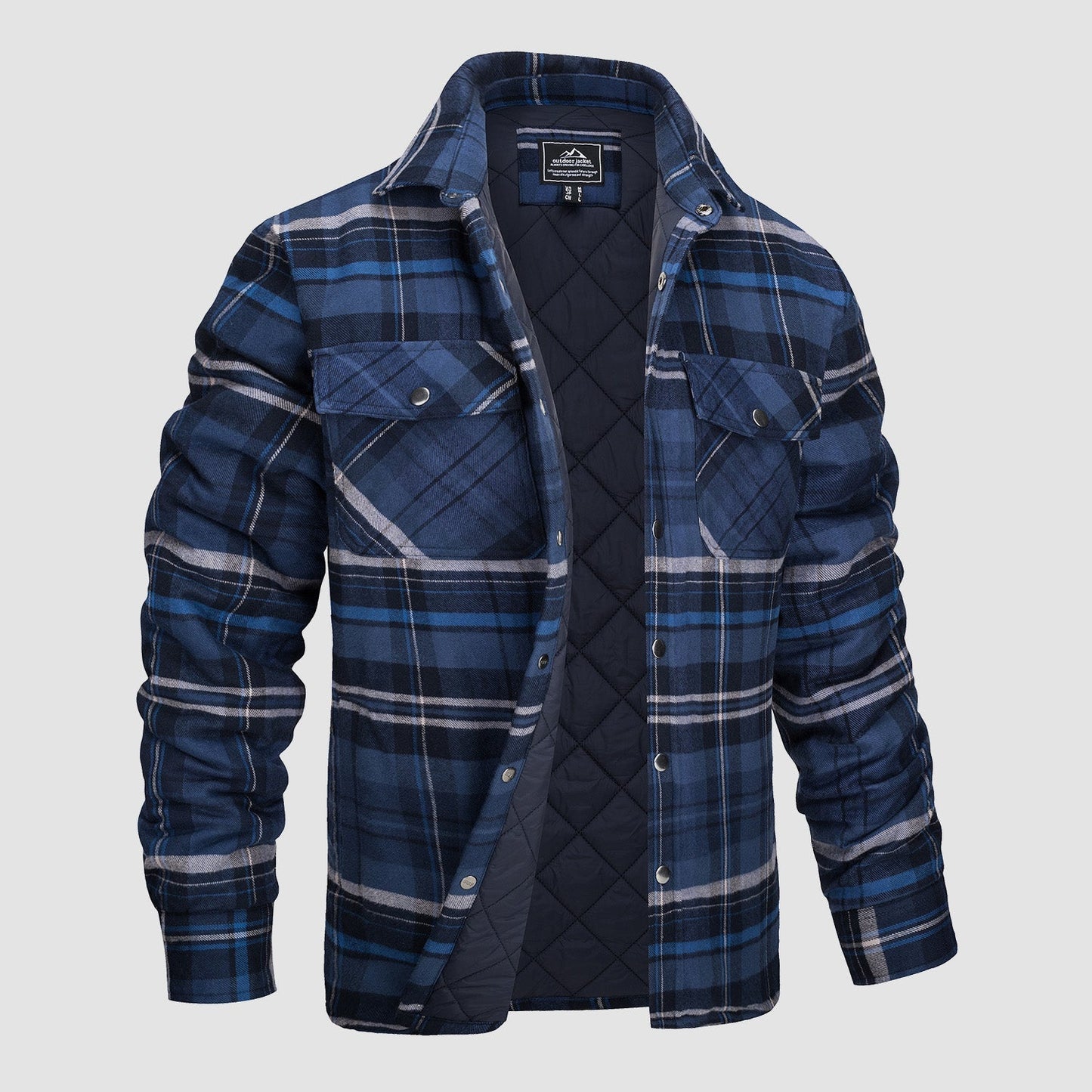 Dylan – Men’s Thick Flannel Shirt – Casual Everyday Style