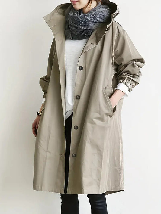 Lena – Women’s Waterproof Hooded Rain Jacket