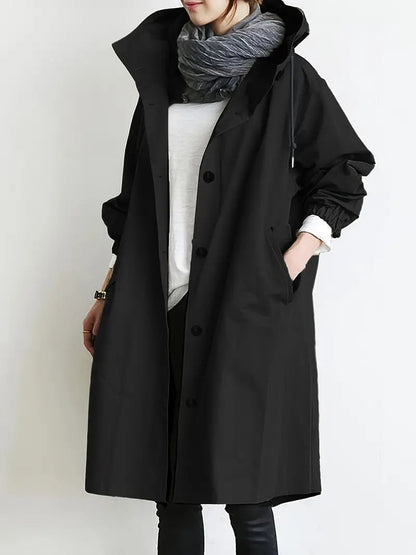 Lena – Women’s Waterproof Hooded Rain Jacket