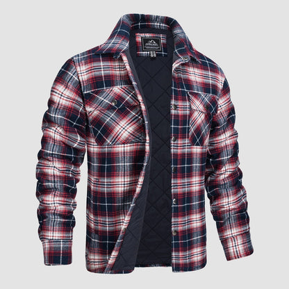 Dylan – Men’s Thick Flannel Shirt – Casual Everyday Style