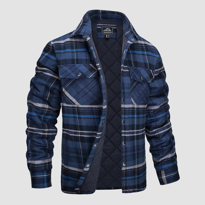 Dylan – Men’s Thick Flannel Shirt – Casual Everyday Style