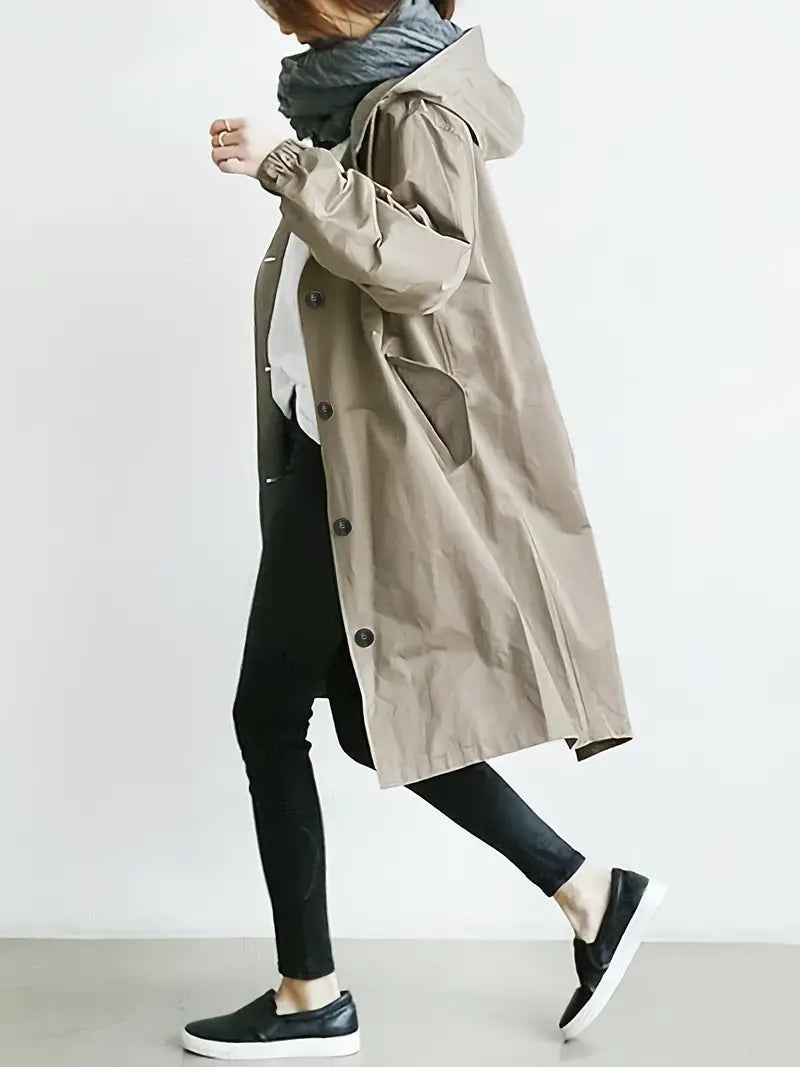 Lena – Women’s Waterproof Hooded Rain Jacket