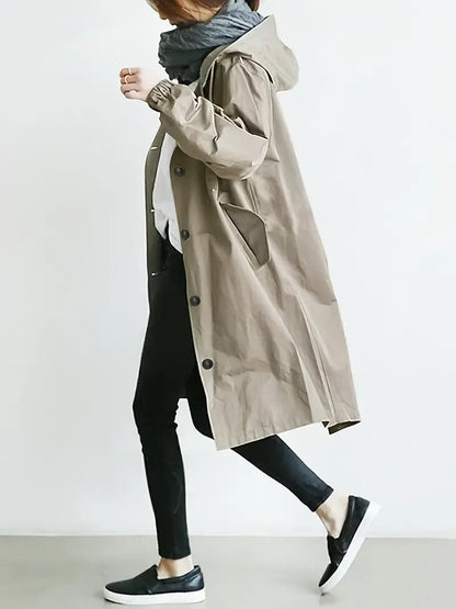 Lena – Women’s Waterproof Hooded Rain Jacket