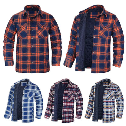 Dylan – Men’s Thick Flannel Shirt – Casual Everyday Style